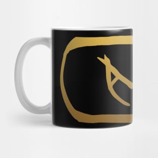 Beloved in Ancient Egyptian Hieroglyphics. Mug